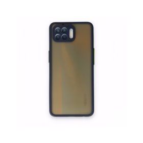 Oppo Reno 4 Lite Montreal Silikon Kapak Lacivert Kılıf