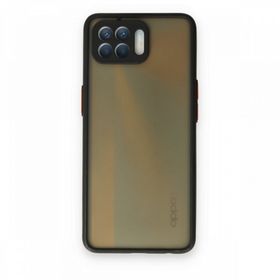 Oppo Reno 4 Lite Montreal Silikon Kapak Lacivert Kılıf