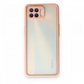 Oppo Reno 4 Lite Montreal Silikon Kapak Pembe Kılıf