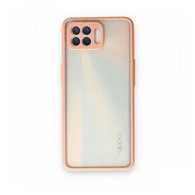 Oppo Reno 4 Lite Montreal Silikon Kapak Pembe Kılıf
