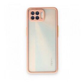 Oppo Reno 4 Lite Montreal Silikon Kapak Pembe Kılıf