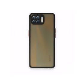 Oppo Reno 4 Lite Montreal Silikon Kapak Siyah Kılıf