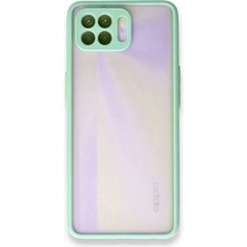 Oppo Reno 4 Lite Montreal Silikon Kapak Turkuaz Kılıf