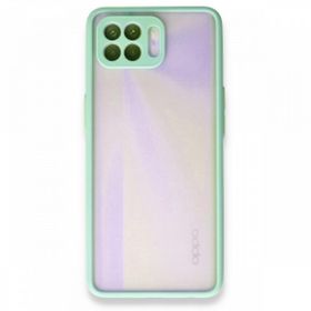 Oppo Reno 4 Lite Montreal Silikon Kapak Turkuaz Kılıf