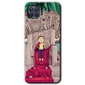 Oppo Reno 4 Lite Morty Baskılı Uyumlu Silikon Kılıf