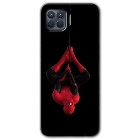Oppo Reno 4 Lite Örümcek Adam Baskılı Uyumlu Silikon Kılıf