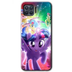 Oppo Reno 4 Lite Pony Baskılı Uyumlu Silikon Kılıf
