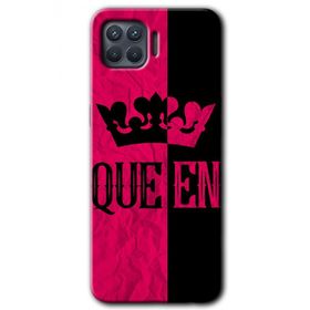 Oppo Reno 4 Lite Queen Baskılı Uyumlu Silikon Kılıf