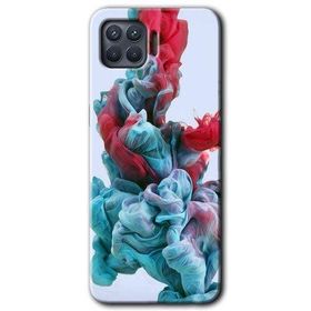Oppo Reno 4 Lite Renkli Karışım Baskılı Uyumlu Silikon Kılıf