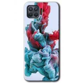 Oppo Reno 4 Lite Renkli Karışım Baskılı Uyumlu Silikon Kılıf