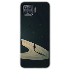 Oppo Reno 4 Lite Space Planet Baskılı Uyumlu Silikon Kılıf