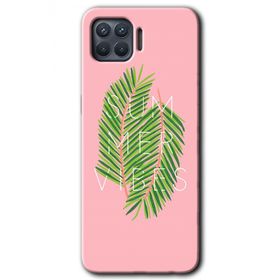 Oppo Reno 4 Lite Summer Vibes Baskılı Uyumlu Silikon Kılıf