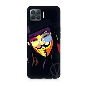 Oppo Reno 4 Lite Uyumlu Vendetta Baskılı Silikon Kılıf