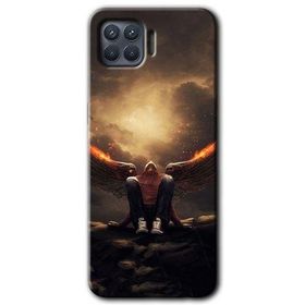 Oppo Reno 4 Lite Wings of Power Baskılı Uyumlu Silikon Kılıf
