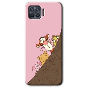 Oppo Reno 4 Lite Winnie the Pooh Baskılı Uyumlu Silikon Kılıf