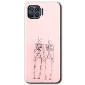 Oppo Reno 4 Lite Yaşayan Çift Baskılı Uyumlu Silikon Kılıf