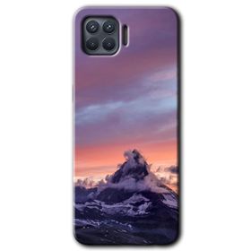 Oppo Reno 4 Lite Zirve Baskılı Uyumlu Silikon Kılıf