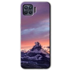 Oppo Reno 4 Lite Zirve Baskılı Uyumlu Silikon Kılıf