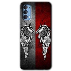 Oppo Reno 4 Lucifer Baskılı Uyumlu Silikon Kılıf