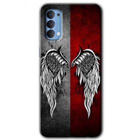 Oppo Reno 4 Lucifer Baskılı Uyumlu Silikon Kılıf