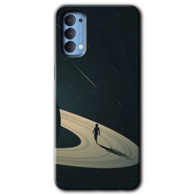 Oppo Reno 4 Penguenler Baskılı Uyumlu Silikon Kılıf
