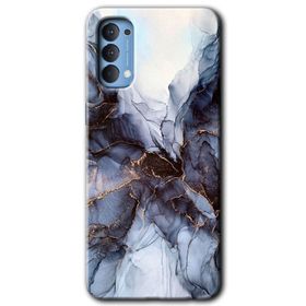 Oppo Reno 4 Penguenler Baskılı Uyumlu Silikon Kılıf