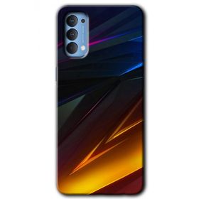 Oppo Reno 4 Stranger Lines Baskılı Uyumlu Silikon Kılıf