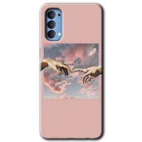 Oppo Reno 4 Tutunamayanlar Baskılı Uyumlu Silikon Kılıf