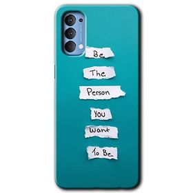 Oppo Reno 4 Want You Baskılı Uyumlu Silikon Kılıf