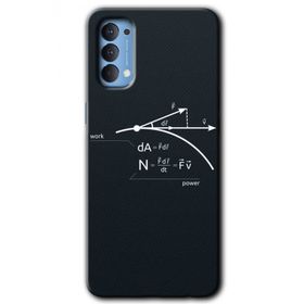 Oppo Reno 4 Work Formül Baskılı Uyumlu Silikon Kılıf