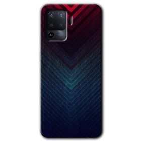 Oppo Reno 5 Lite Abstract 4 Baskılı Uyumlu Silikon Kılıf