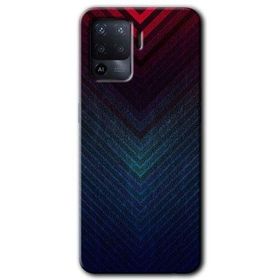 Oppo Reno 5 Lite Abstract 4 Baskılı Uyumlu Silikon Kılıf