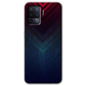 Oppo Reno 5 Lite Abstract 4 Baskılı Uyumlu Silikon Kılıf