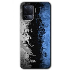 Oppo Reno 5 Lite Abstract Wallpaper Baskılı Uyumlu Silikon Kılıf