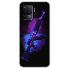 Oppo Reno 5 Lite AK Baskılı Uyumlu Silikon Kılıf