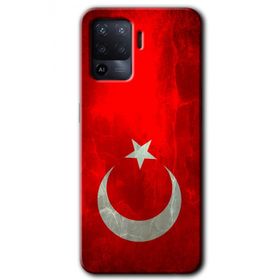 Oppo Reno 5 Lite Albayrak Baskılı Uyumlu Silikon Kılıf