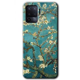 Oppo Reno 5 Lite Almond Blossom Baskılı Uyumlu Silikon Kılıf
