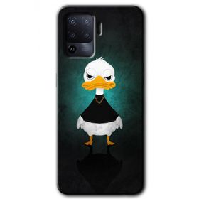 Oppo Reno 5 Lite Angry Duck Baskılı Uyumlu Silikon Kılıf