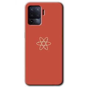 Oppo Reno 5 Lite Atom Baskılı Uyumlu Silikon Kılıf