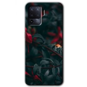 Oppo Reno 5 Lite Avcı Arı Baskılı Uyumlu Silikon Kılıf