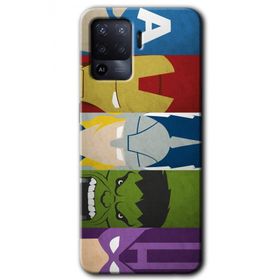 Oppo Reno 5 Lite Avengers 1 Baskılı Uyumlu Silikon Kılıf