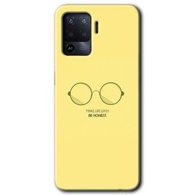 Oppo Reno 5 Lite Be Honest Baskılı Uyumlu Silikon Kılıf