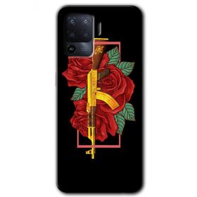 Oppo Reno 5 Lite Bedel Baskılı Uyumlu Silikon Kılıf