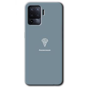 Oppo Reno 5 Lite Beyin Gıdası Baskılı Uyumlu Silikon Kılıf