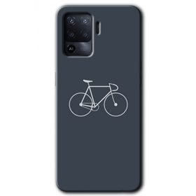 Oppo Reno 5 Lite Bike Baskılı Uyumlu Silikon Kılıf