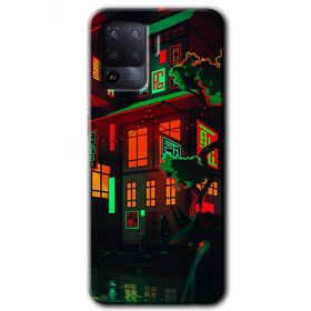 Oppo Reno 5 Lite China Street Baskılı Uyumlu Silikon Kılıf