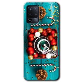 Oppo Reno 5 Lite Christmas Baskılı Uyumlu Silikon Kılıf