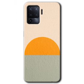 Oppo Reno 5 Lite Color Wall Baskılı Uyumlu Silikon Kılıf