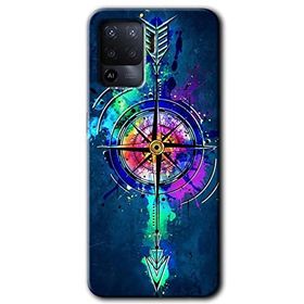 Oppo Reno 5 Lite Gizemli Pusula Baskılı Uyumlu Silikon Kılıf