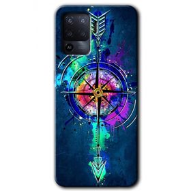 Oppo Reno 5 Lite Gizemli Pusula Baskılı Uyumlu Silikon Kılıf
